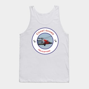 US Coastguard search and rescue Helicopter, Tank Top